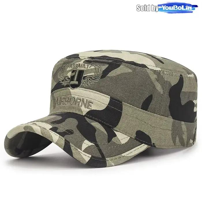 AIRBORNE Airborne Commando Cadet Casquette plate Chapeau de soleil Casquettes de camionneur Chapeaux de papa