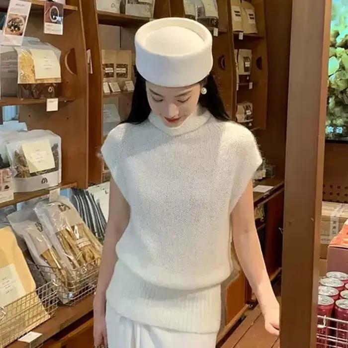 Chapeau de pilulier d'aspect Vintage