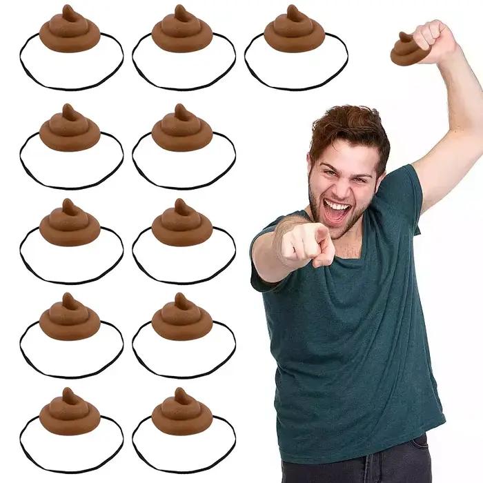 Chapeau de merde amusant pour enfants
