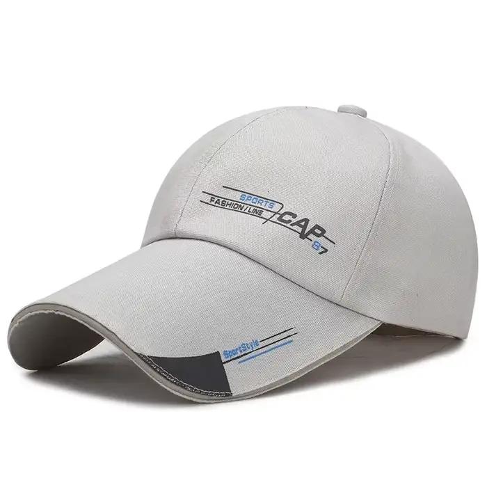 Casquettes de baseball en toile pour hommes