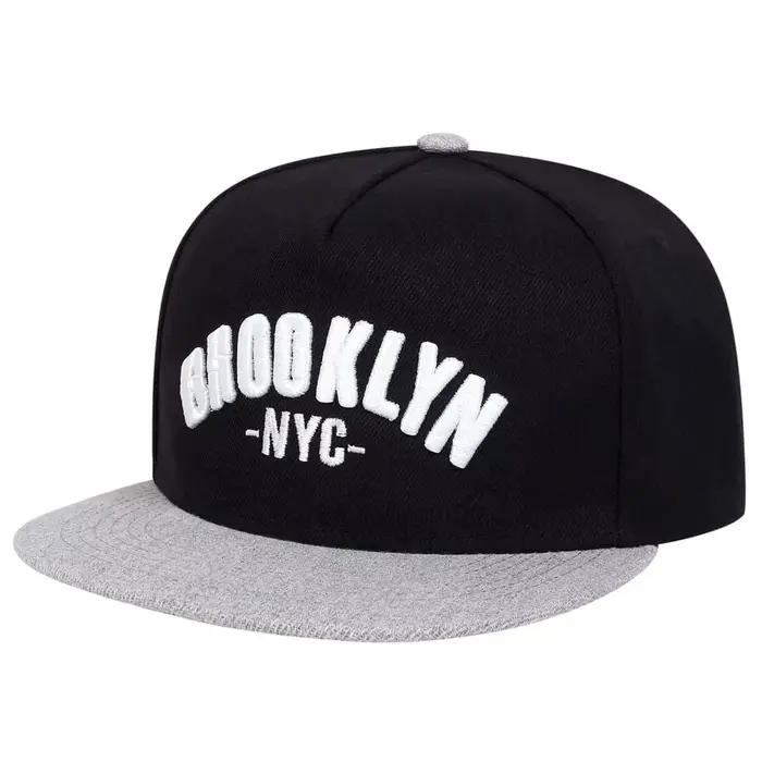 BROOKLYN lettre brodée casquette snapback hommes mode coton % chapeau ajusté sports de plein air loisirs chapeaux hip hop casquettes de baseball