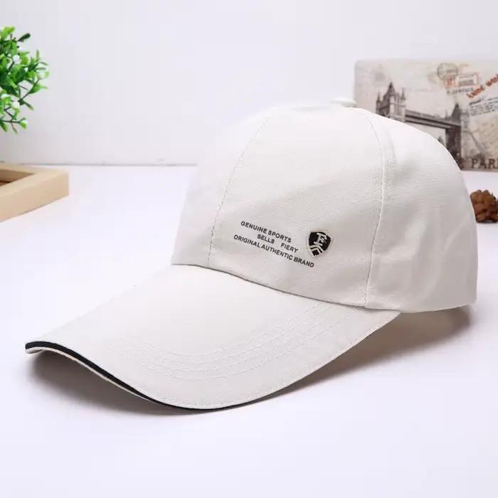 Hommes nouveau chapeau Long casquette de Baseball amoureux tourisme élargi visière chapeaux cadeau de fête 70052