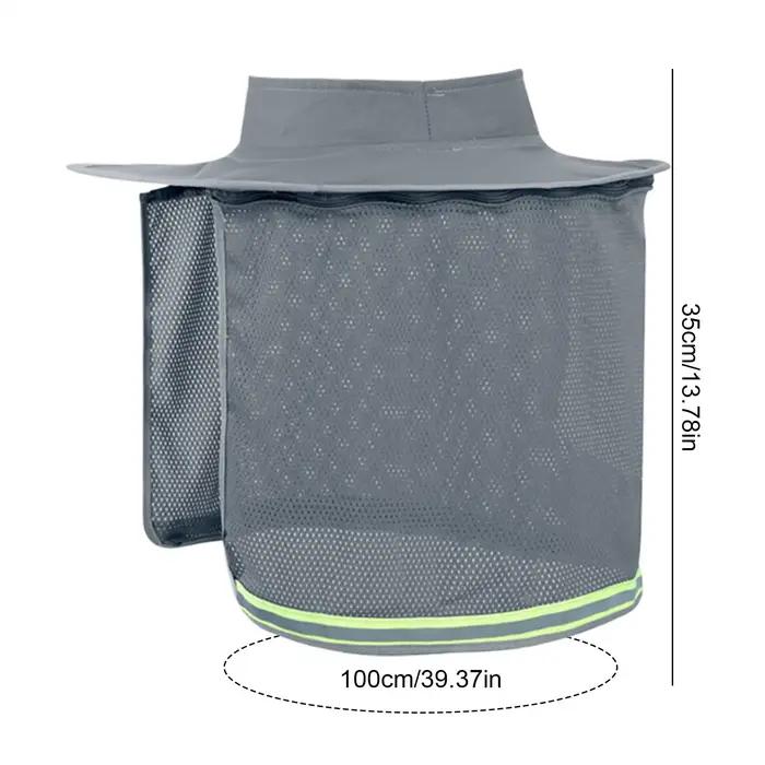 Casque de sécurité pare-soleil