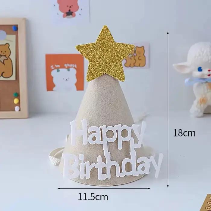 Chapeau d'anniversaire pour bébé