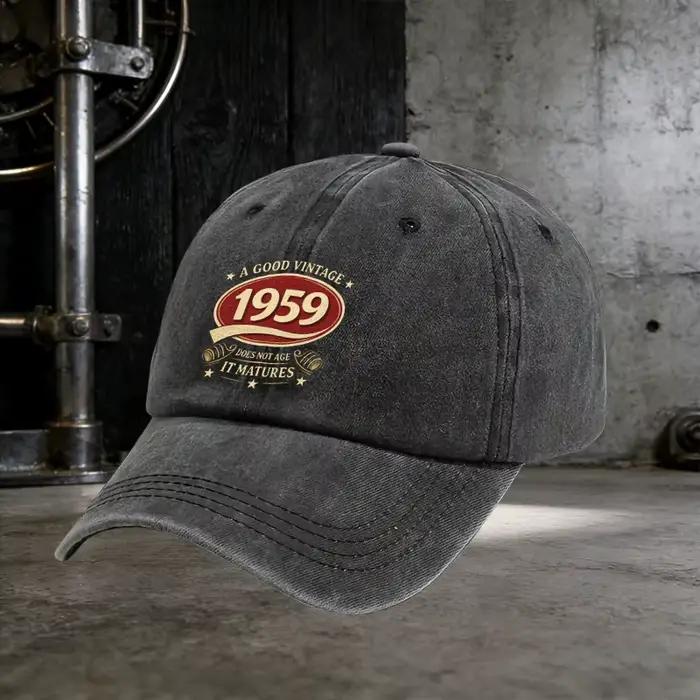 Une casquette effet délavé