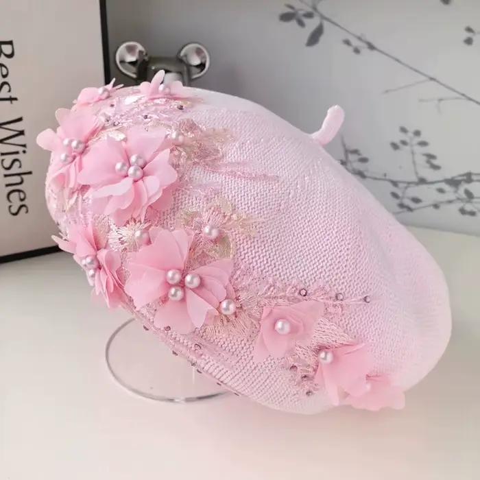 202606-shi Nouveauté tendance : Béret chic d'été pour femme
