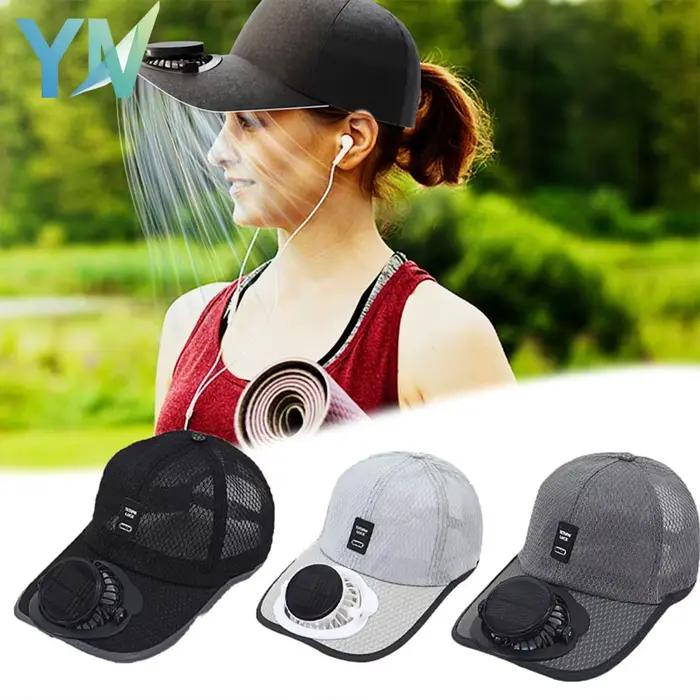 Casquette solaire avec ventilateur