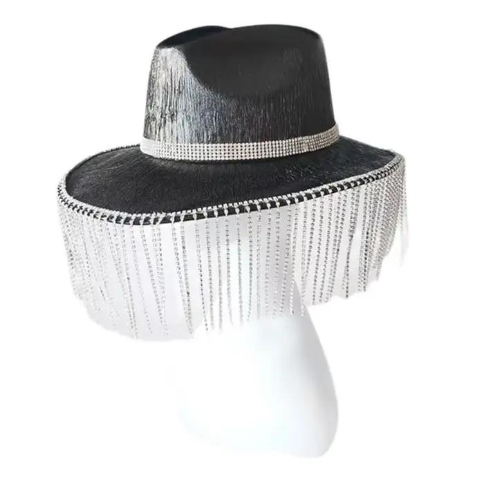 Chapeau Cowgirl en diamant 39BD