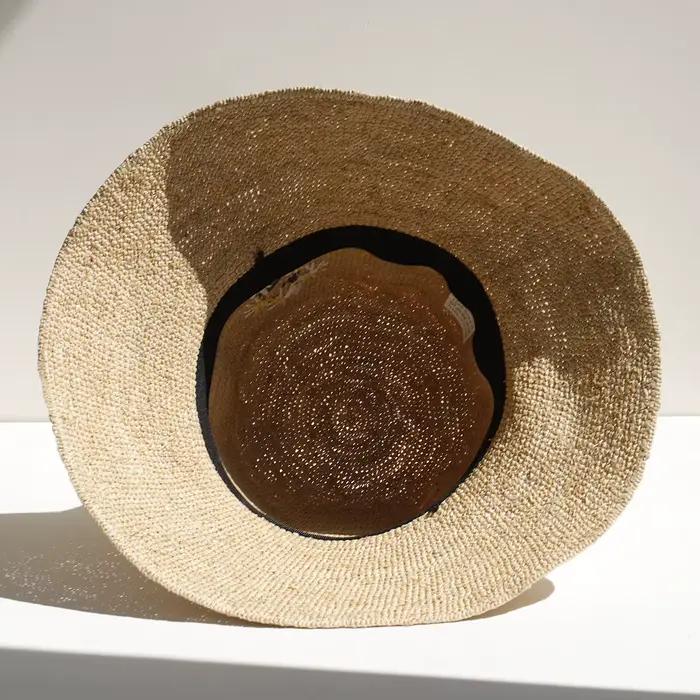 Chapeau de soleil artisanal 2026 à large bord