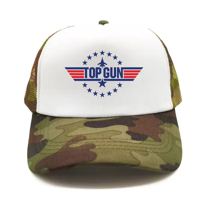 Top Gun Trucker Cap Hommes Cool Top Gun Chapeau Casquette de baseball
