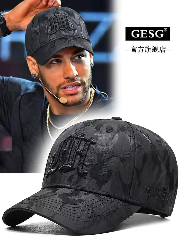 InlnDtor2024-Casquette de camionneur avec lettres de littérature Salomon