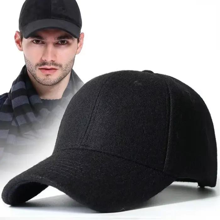 Casquette de Baseball en laine pour hommes