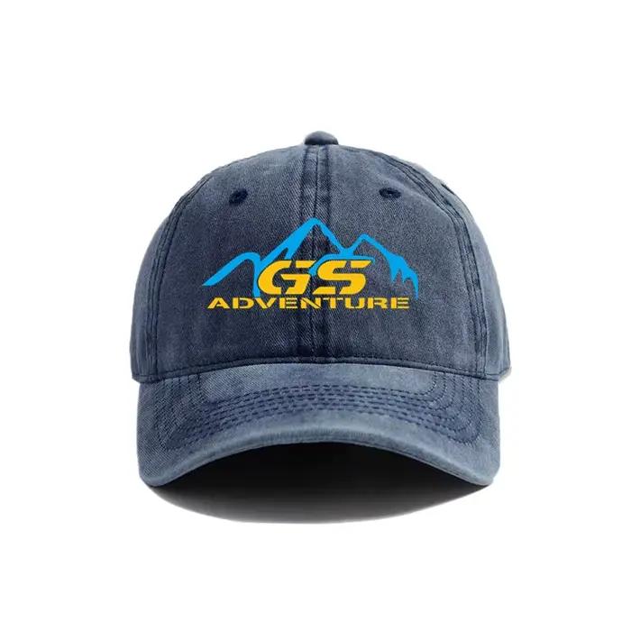 GS aventure casquettes de Baseball chapeaux en détresse casquette hommes femmes rétro en plein air été réglable