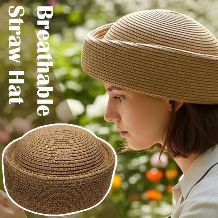 Bérets en paille pour femmes