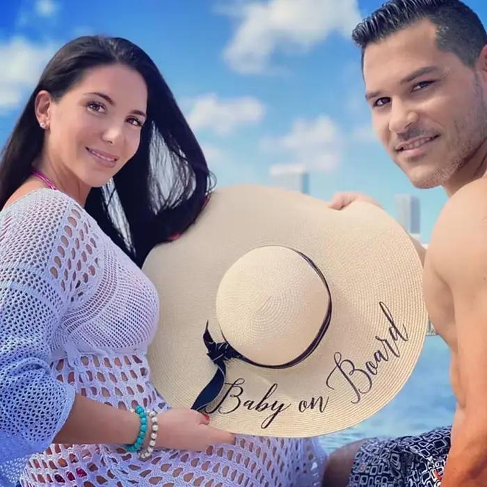 Chapeau de plage pour maman et maman