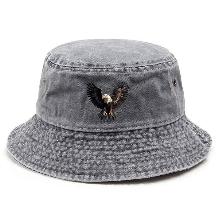 1 chapeau classique imprimé aigle