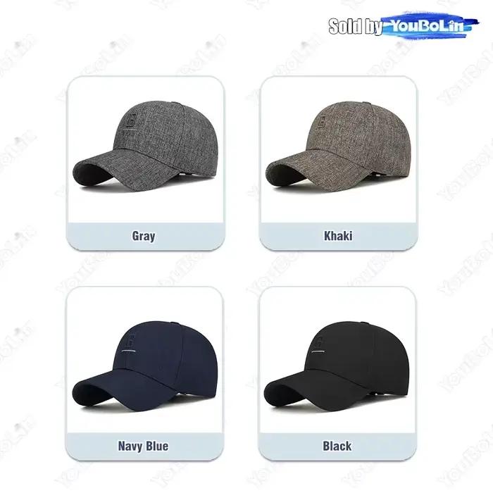 Chapeau de papa brodé tendance pour hommes – Casquette de baseball réglable avec motif de lettre B 1913
