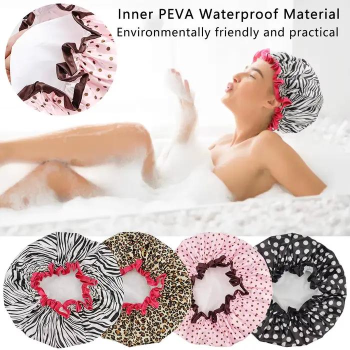 Bonnet de douche pour femmes