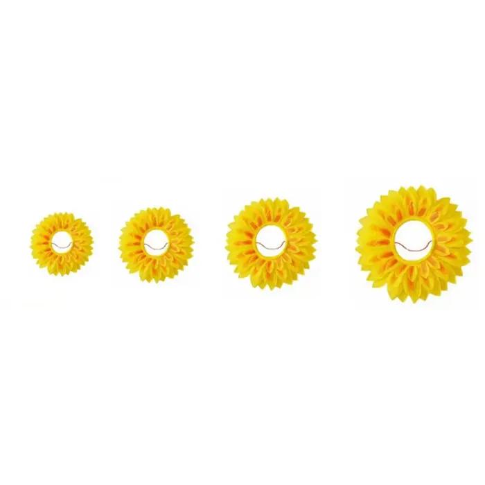 Chapeau de tournesol amusant jaune pour déguisement de fête