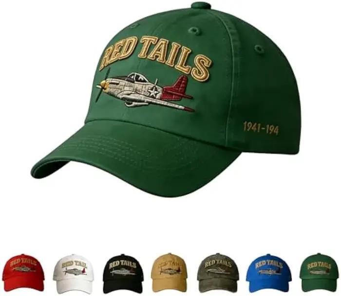 Casquette Tuskegee Airmen Red Tails Heritage