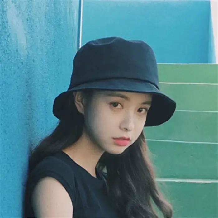 Chapeau seau pliable pour femmes