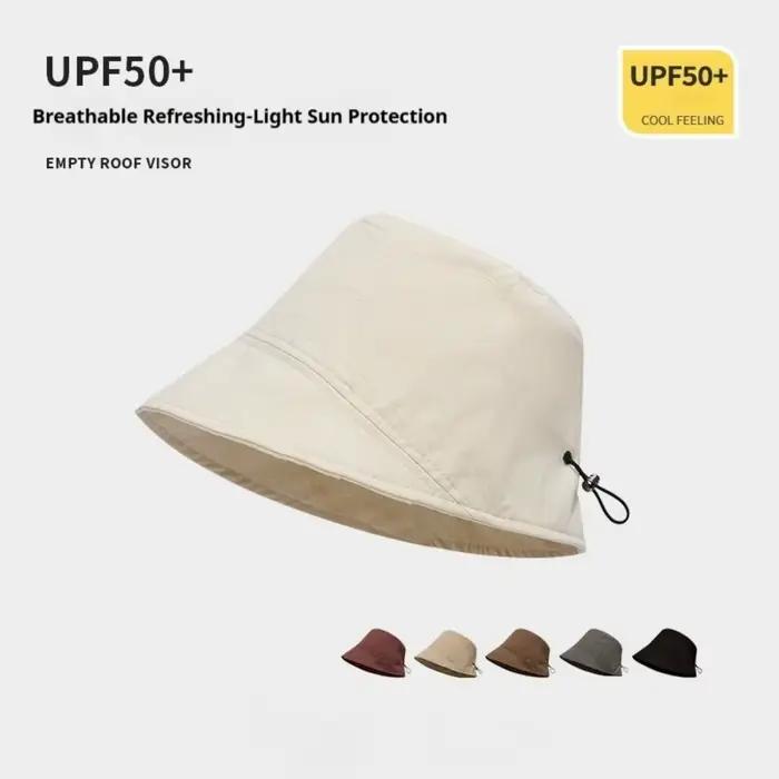 Chapeau pliable à large bord pour femme