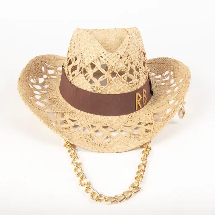 Chapeau de paille RB Rafia style espagnol