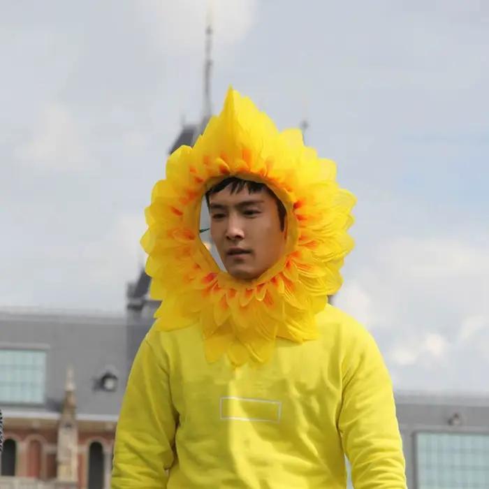 Chapeau de tournesol amusant et mignon