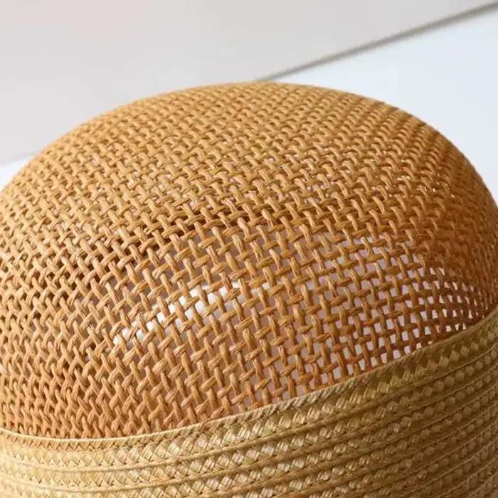 Casquette de paille pour femmes