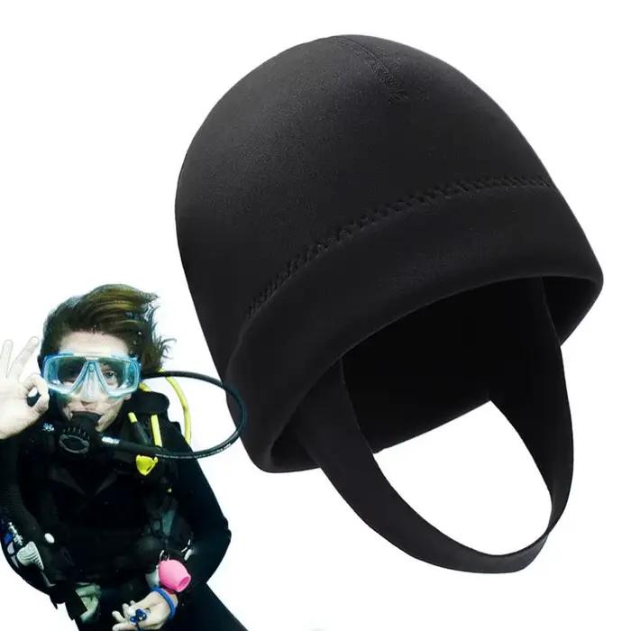 Cagoule de plongée élastique thermique