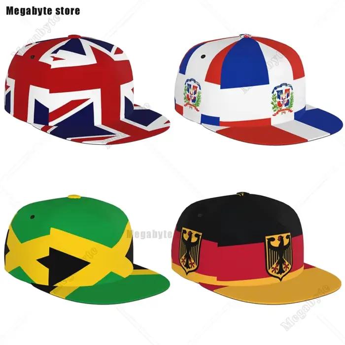 Casquette de baseball britannique réglable unisexe