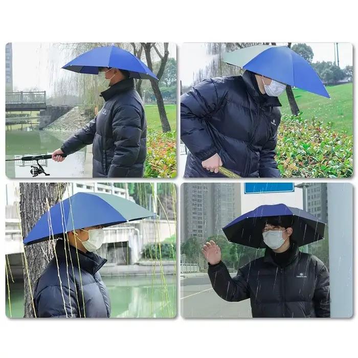 Chapeau de Pluie Pliant Portable