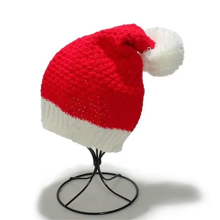 Chapeau tricoté noël 39BB