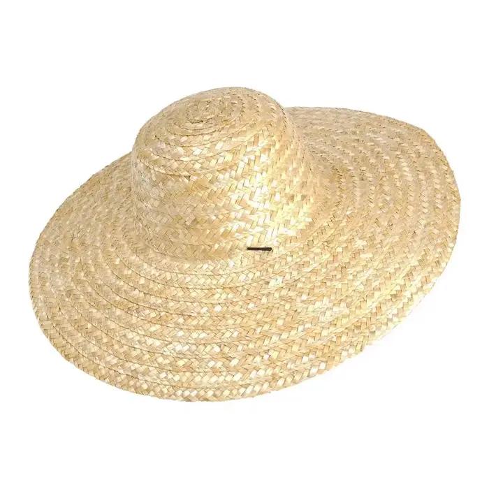 Chapeau de paille tressé pour homme