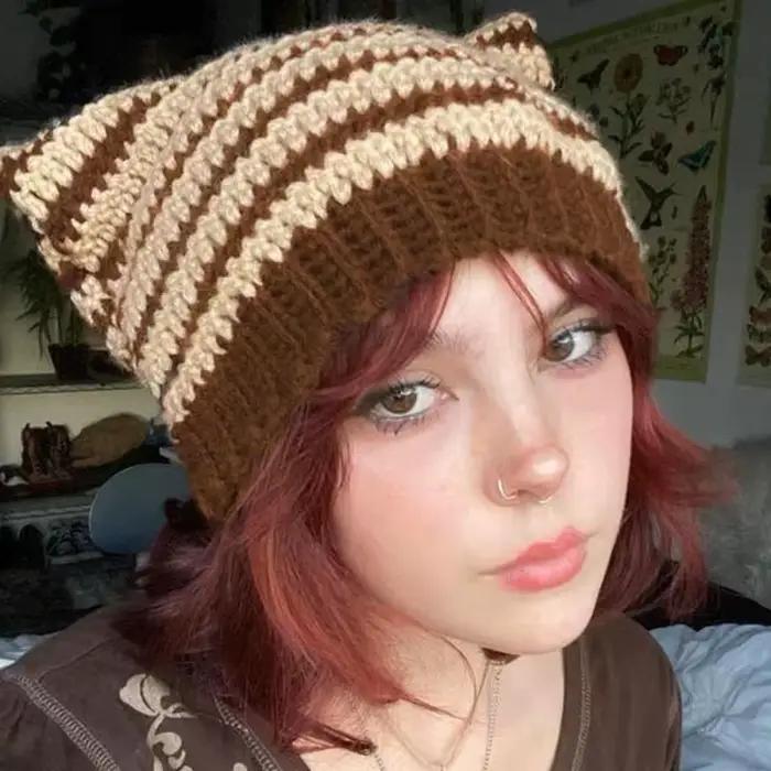 Bonnet japonais pour femme