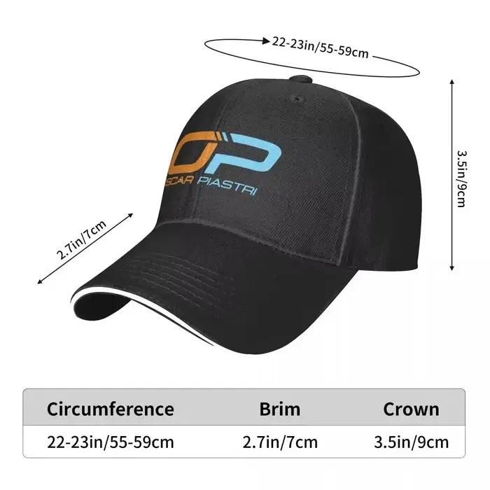 Casquette de Baseball avec Logo Oscar Piastri