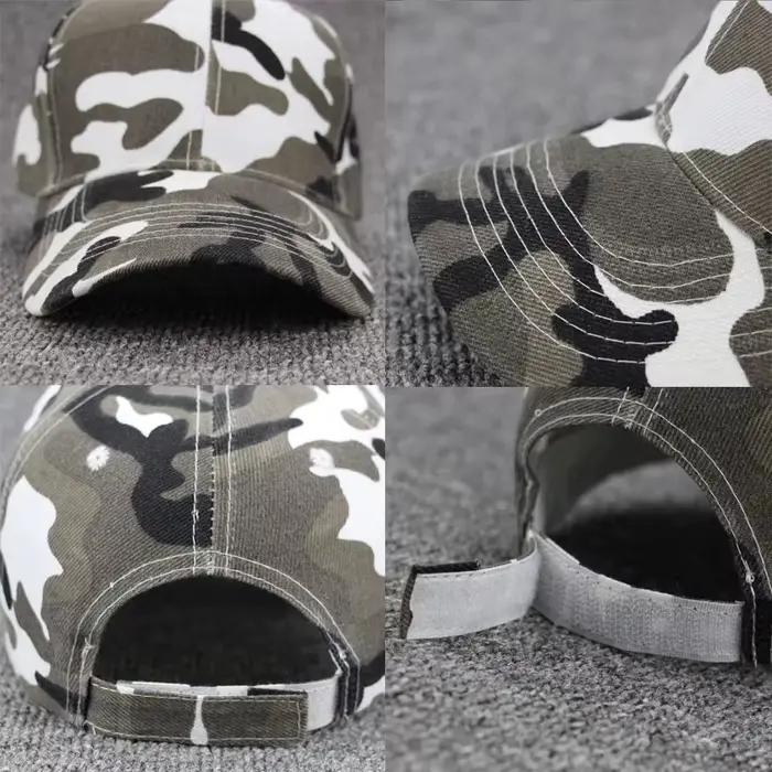 Casquette de baseball camouflage pour hommes
