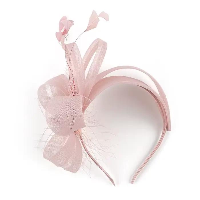 Bandeau de sauna à plumes pour la mariée