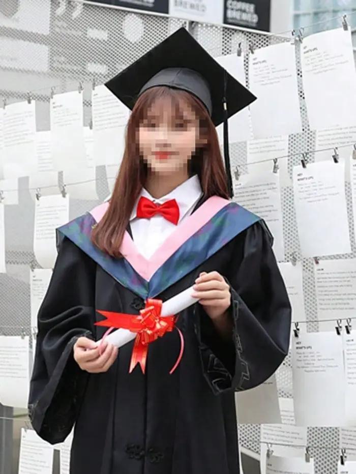 Chapeau de graduation noir pour adultes
