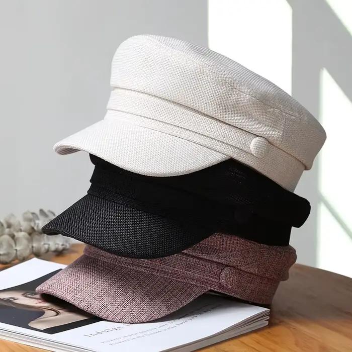 Chapeaux octogonaux pour femmes et filles