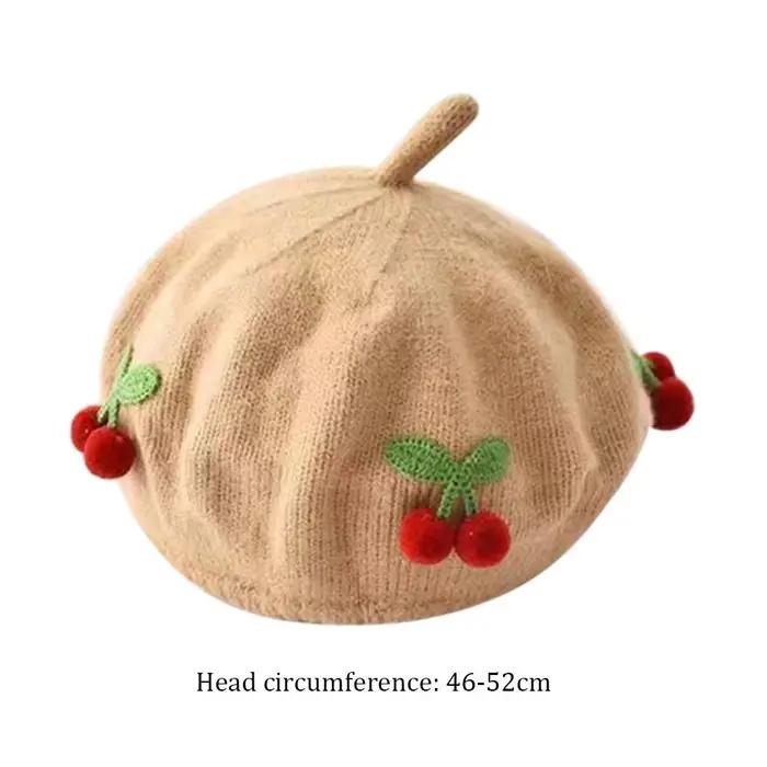 Chapeau chaud tricot Bonnet bébé béret