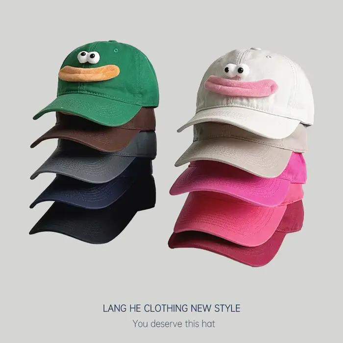 Casquette de baseball Big Eyes pour filles