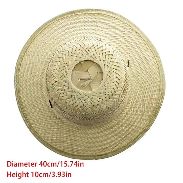 Chapeau d'été en bambou pour l'ombre