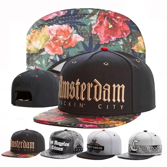 Casquette Hip Hop brodée pour hommes et femmes