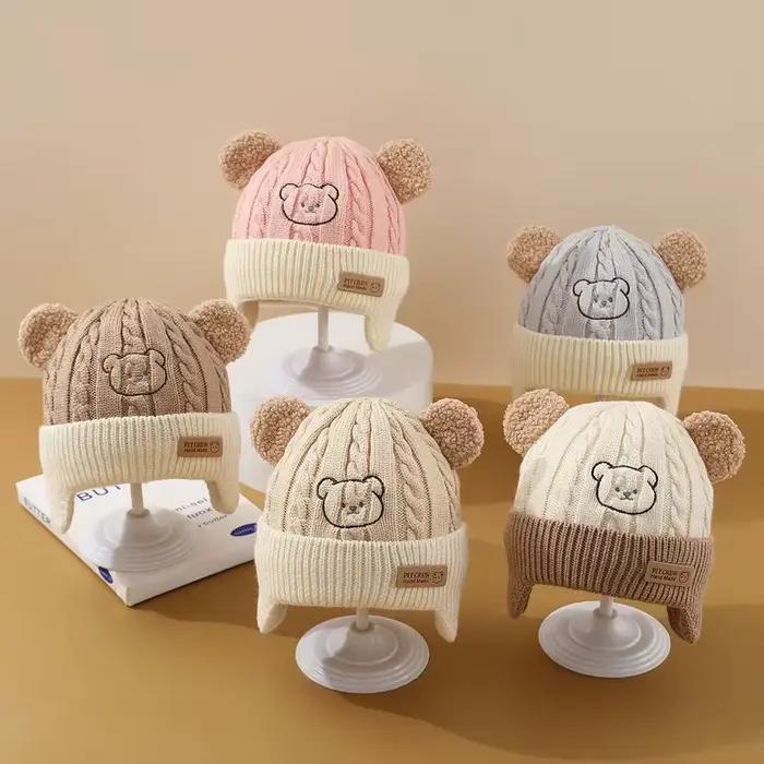 Chapeau de bébé ours mignon