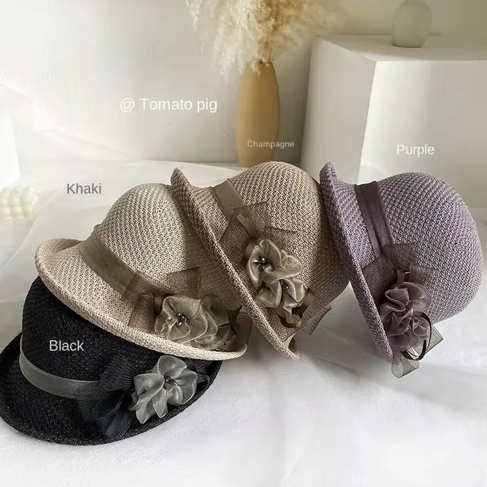 Béret de peintre français élégant pour femmes