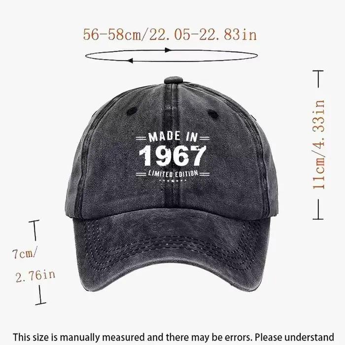 Casquette de baseball classique vintage