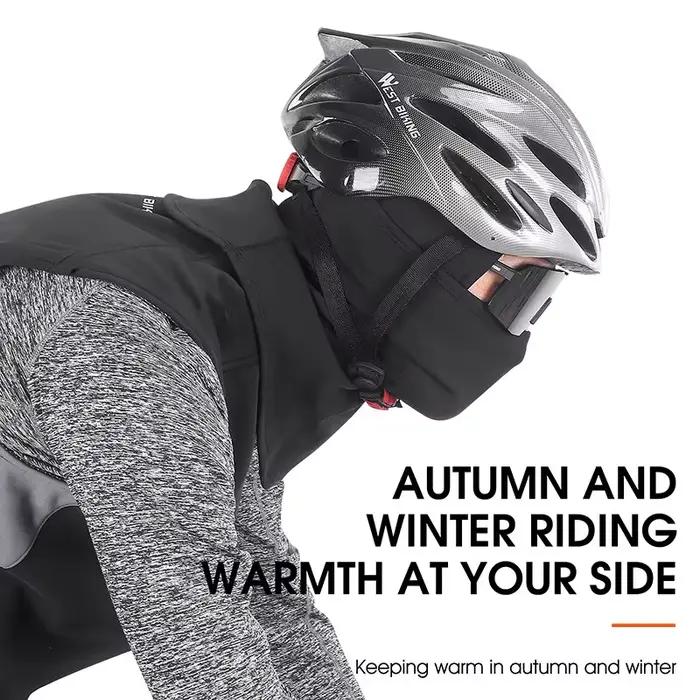 WEST BIKING-Cagoule de cyclisme en velours