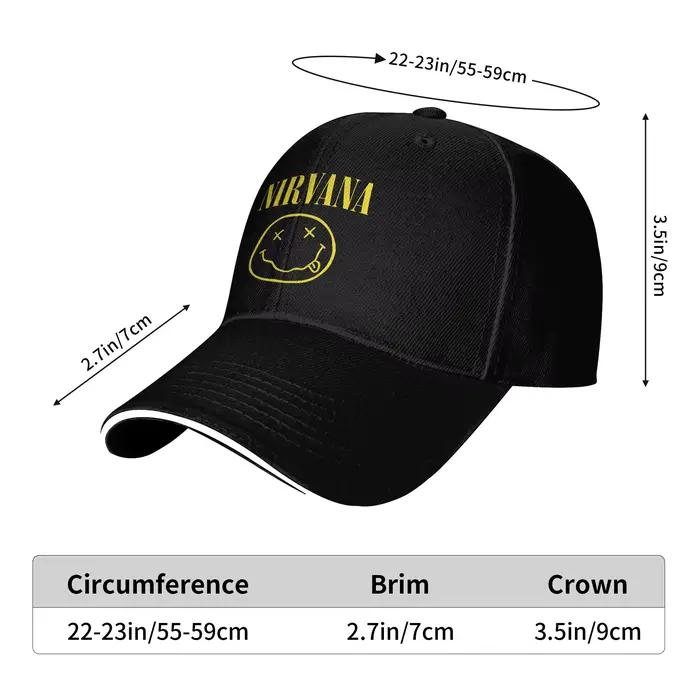 Casquette de baseball Nirvana Angel Band pour hommes