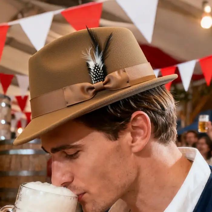 Chapeau d'Oktoberfest élégant